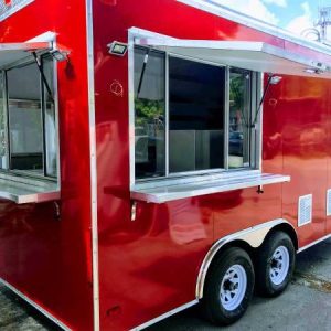 7 X 16 Tandem Axle Concession Trailer