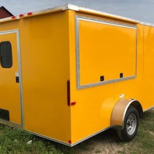 6 x 12 Single Axle Concession Trailer